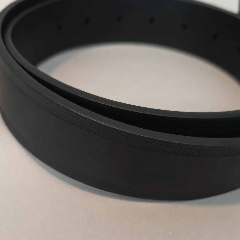 Nike Belt - Black Men’s Belt with Branded Silver Buckle 34 - 36